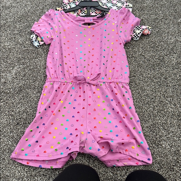 Colorful Patterned Rompers - Picture 3 of 4